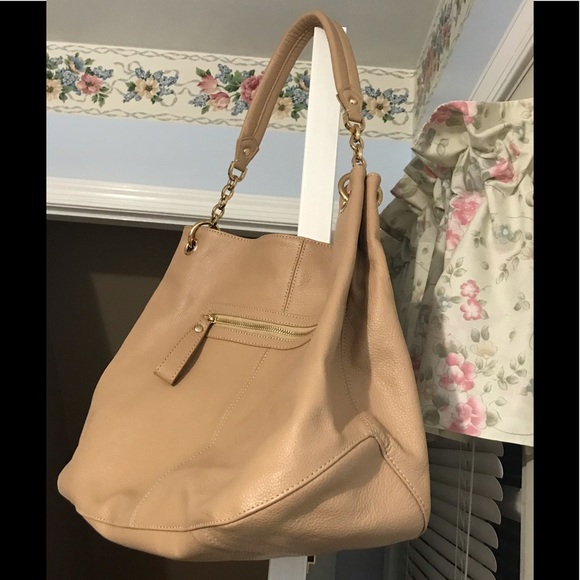 Cuore & Pelle beige leather handbag - Picture 2 of 13